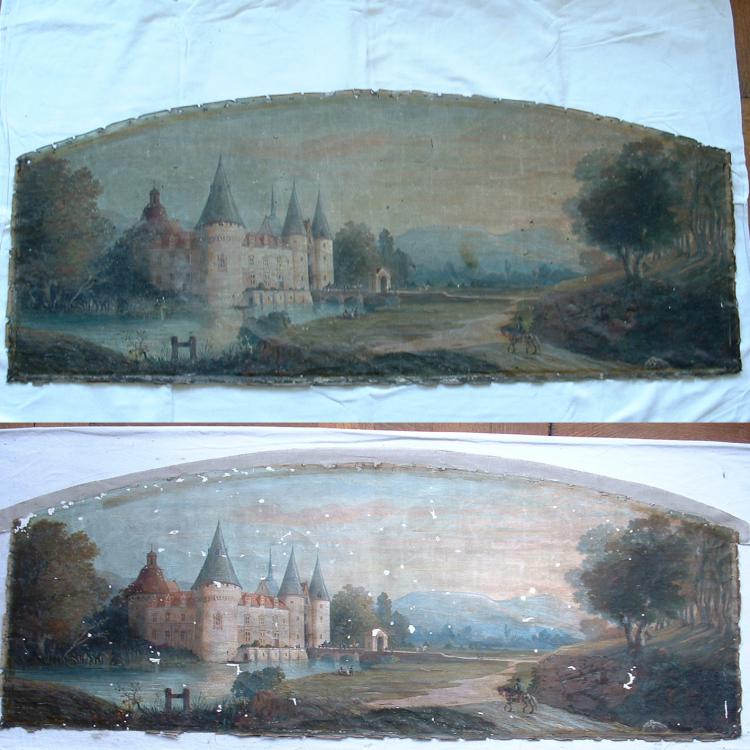 Zustand vor und nach der Reinigung